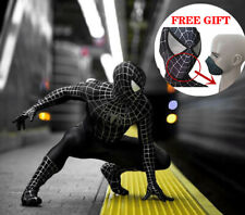Fantasia Cosplay Homem-Aranha Veneno Negro Homem-Aranha Muscular Zentai Terno Halloween comprar usado  Enviando para Brazil