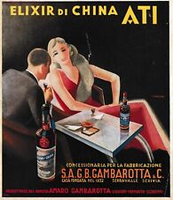 Pubblicita 1933 gambarotta usato  Biella