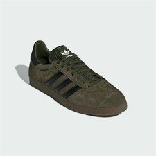 Adidas Gazelle Trainers Night Cargo/Verde Preto Goma Autêntico Novo em folha comprar usado  Enviando para Brazil