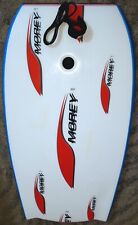 CLEAN Morey Boogie Board com Trela Mach 9 Bodyboard 42"x21" Adulto Rosa Branco Azul comprar usado  Enviando para Brazil
