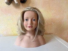 Frisierpuppe blond schulterlan gebraucht kaufen  Staufen im Breisgau