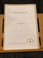 Chostakovitch sérénade valse d'occasion  Rennes