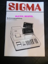 Gebrauchsanweisung sigma regis gebraucht kaufen  Weilerswist