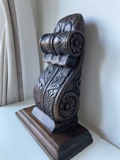 Wooden carved corbel for sale  MORDEN