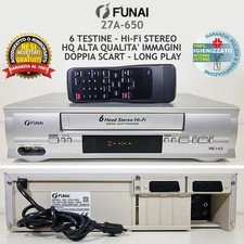 Videoregistratore vhs funai usato  Vicenza
