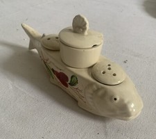 Service condiments faience d'occasion  Roquevaire