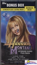 2008 Topps Disney Hannah Montana Fabryczne zapieczętowane pudełko blasterowe! Znajdź magazyn!, używany na sprzedaż  Wysyłka do Poland