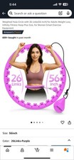 Usado, Equipamento de exercício de hula hoop ponderado comprar usado  Enviando para Brazil