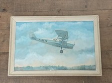Peinture avion signé d'occasion  Chaumont