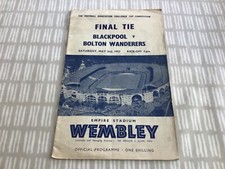 Blackpool bolton wanderers for sale  FOLKESTONE
