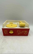 Usado, Caixa de música manual vintage Fisher-Price vermelha amarela toca-discos brinquedo toca-discos comprar usado Usado, Caixa de música manual vintage Fisher-Price vermelha amarela toca-discos brinquedo toca-discos comprar usado  Enviando para Brazil