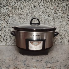 Usado, Panela lenta Crock-Pot aço inoxidável 6 quartos SCCPCTS600 comprar usado  Enviando para Brazil