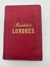 Baedeker londres. 1875 for sale Baedeker londres. 1875 for sale  DERBY
