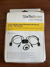 Switch Startech SV211USB 2 portas cabo USB VGA KVM alimentado com controle remoto comprar usado  Enviando para Brazil