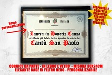 Laurea personalizzata quadro usato  Italia
