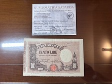 Banconota lire 100 usato  Rivoli