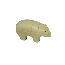 Rompecabezas de oso polar 3D AniPuzzle 1986 vintage Nanook PKR Corp hecho en EE. UU. Rompecabezas segunda mano  Embacar hacia Mexico