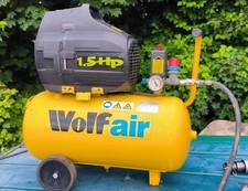 Wolf air compressor for sale  ST. ALBANS