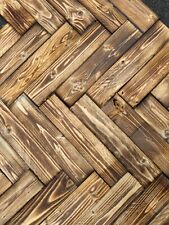 Scorched wooden tiles for sale  UK