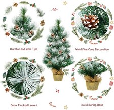 Artificial tabletop christmas for sale  LONDON