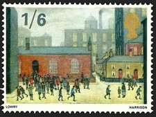 Crianças saindo da escola por L.S. Selo Lowry em 1967 comprar usado  Enviando para Brazil