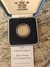 1997 silver proof for sale  COLCHESTER