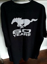 NOVO, Camiseta Ford Mustang 60 Anos Aniversário, Masculina 2XL comprar usado  Enviando para Brazil