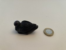 Netsuke carved duck. for sale  WINCANTON