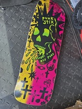 Punk stix skateboard for sale  Baldwin Park
