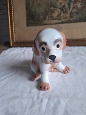 Magnifique céramique chien d'occasion  Villeneuve-la-Guyard