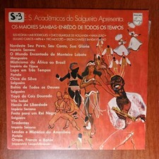G.R.E.S. Academicos Do Salgueiro Apresenta Os Maiores Sambas [1971] Vinyl LP comprar usado  Enviando para Brazil