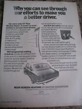 Rear window heater for sale  BRISTOL