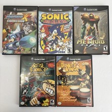 Lote de 5 Estojo Gamecube (Sem Jogo) - Metroid Prime Sonic Mega Man X Collection comprar usado  Enviando para Brazil