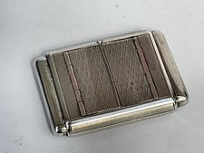 Excelente relógio suíço e ourives e ourivesaria bolsa de prata maciça, 1929 comprar usado  Enviando para Brazil