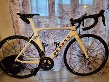 Bici corsa bianco usato  Settimo Torinese