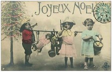 Noel. 12358.joyeux noel.enfant d'occasion  France
