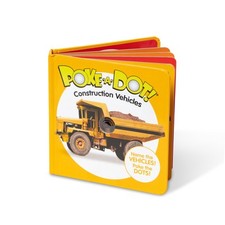 Melissa & Doug Children’s Book – Poke-a-Dot: Construction Vehicles (Boar... comprar usado  Enviando para Brazil