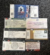 Plymouth argyle ticket for sale  PLYMOUTH
