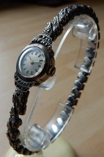 Silver cased marcasite for sale  WORCESTER