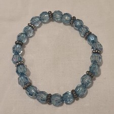 Blue crystal beaded for sale  RUISLIP