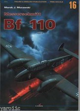 Messerschmitt Bf 110 vol. I - Kagero Monograph Without decals, English na sprzedaż  PL