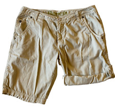 Pantalones Cortos BENCH Mujer 27 Pequeños Beige Chino Bermudas Algodón Informales Longitud Ajustable segunda mano  Embacar hacia Argentina