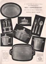 Pubbl.1932 argenteria broggi usato  Biella