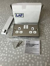 Chrome electrical double for sale  ETCHINGHAM