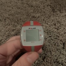 Usado, Smartwatch Polar FT4 unissex vermelho/branco display LCD monitor de frequência cardíaca para peças comprar usado  Enviando para Brazil