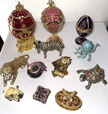 Caixa de pílulas / Bugigangas e ovos Fabergé LOTE / GRANEL / Animais MAIS sortidos! *UAU!* comprar usado Caixa de pílulas / Bugigangas e ovos Fabergé LOTE / GRANEL / Animais MAIS sortidos! *UAU!* comprar usado  Enviando para Brazil