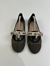 Sapatilhas de balé Christian Dior preto/bege malha e renda Baby-D tamanho 36 comprar usado  Enviando para Brazil