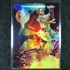 Refrator base Star Wars Chrome Galaxy OBI-WAN KENOBI 2024 #13, usado comprar usado  Enviando para Brazil