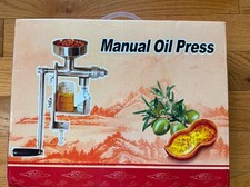Manual oil press for sale  Mount Pleasant