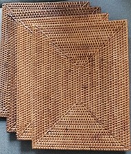 Tischsets rattan gebraucht kaufen  Hamburg